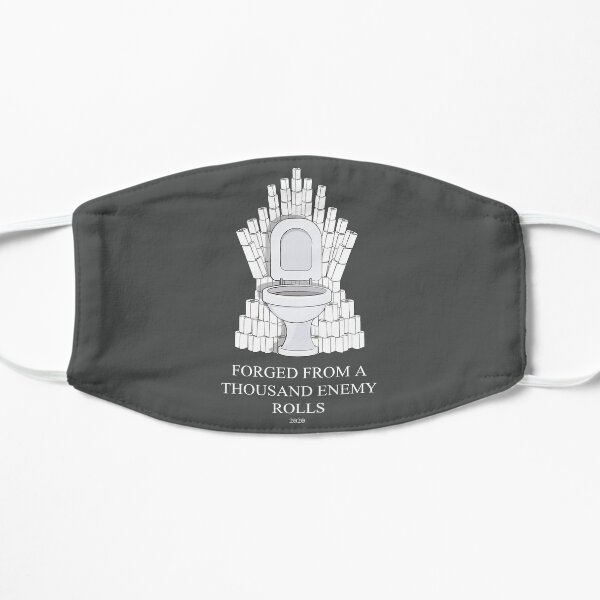 Iron toilet paper throne - GoT meets Corona Flat Mask