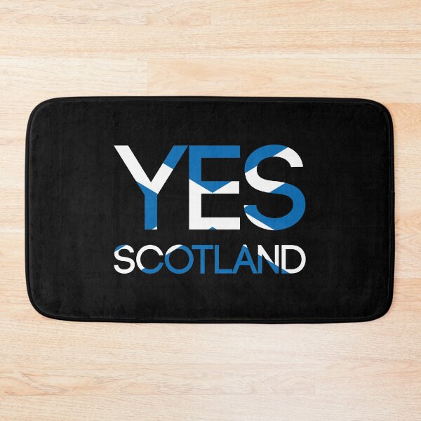 Item preview, YES SCOTLAND, Scottish Independence Saltire Flag Text Slogan designed and sold by MacPean.