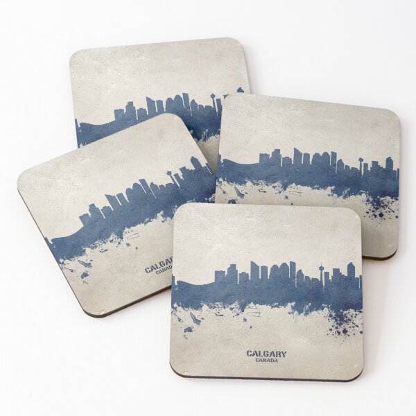 Item preview, Calgary Canada Skyline designed and sold by ArtPrints.