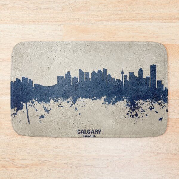 Item preview, Calgary Canada Skyline designed and sold by ArtPrints.