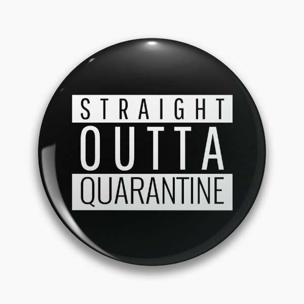Item preview, Straight Outta Quarantine designed and sold by CatMonkStudios.