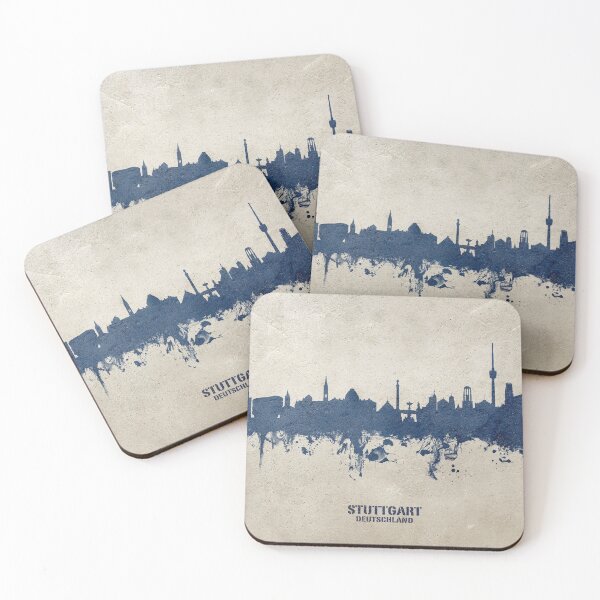 Item preview, Stuttgart Germany Skyline designed and sold by ArtPrints.