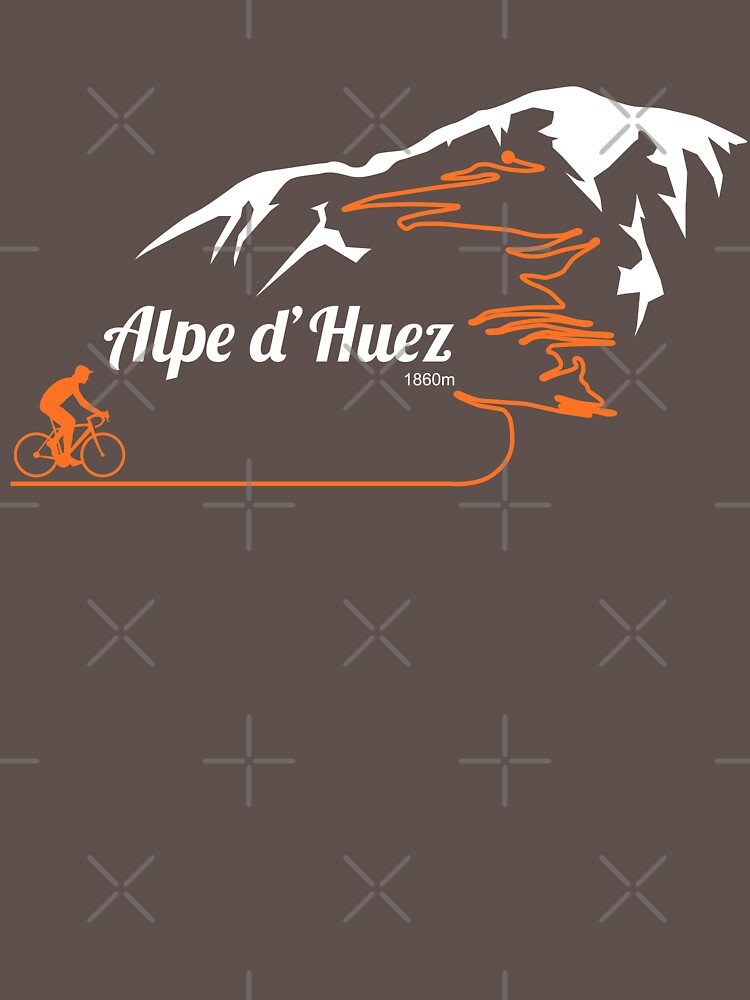 Alpe d'Huez Cycling Print by anothercyclist