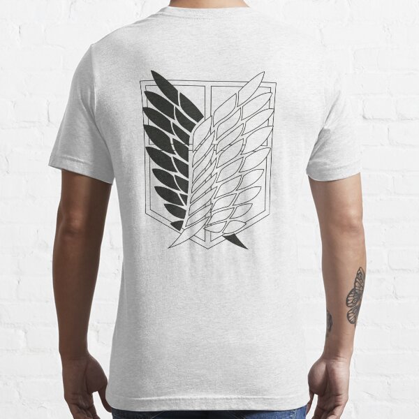 attack on titan wings of freedom t shirt