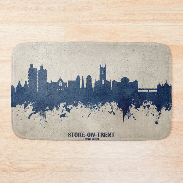 Item preview, Stoke-on-Trent England Skyline designed and sold by ArtPrints.