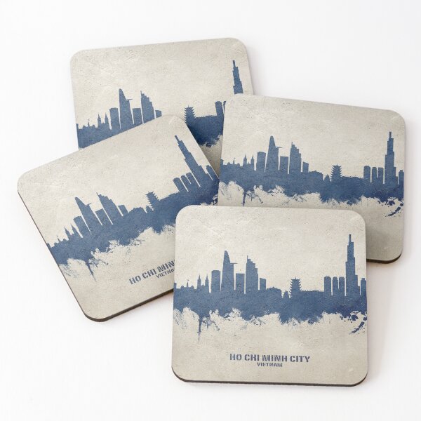 Item preview, Ho Chi Minh City Vietnam Skyline designed and sold by ArtPrints.