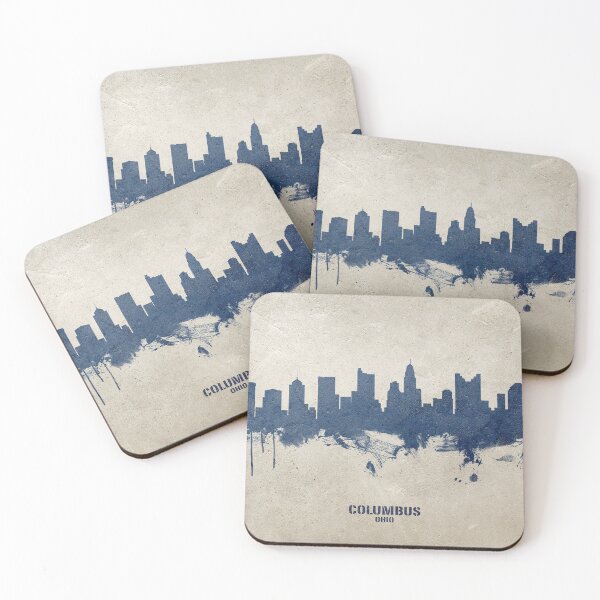 Item preview, Columbus Ohio Skyline designed and sold by ArtPrints.