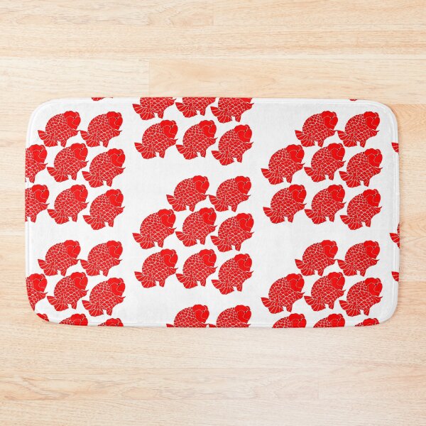 Item preview, Ranchu Goldfish Side View Full Red in Groups designed and sold by Nosnah.