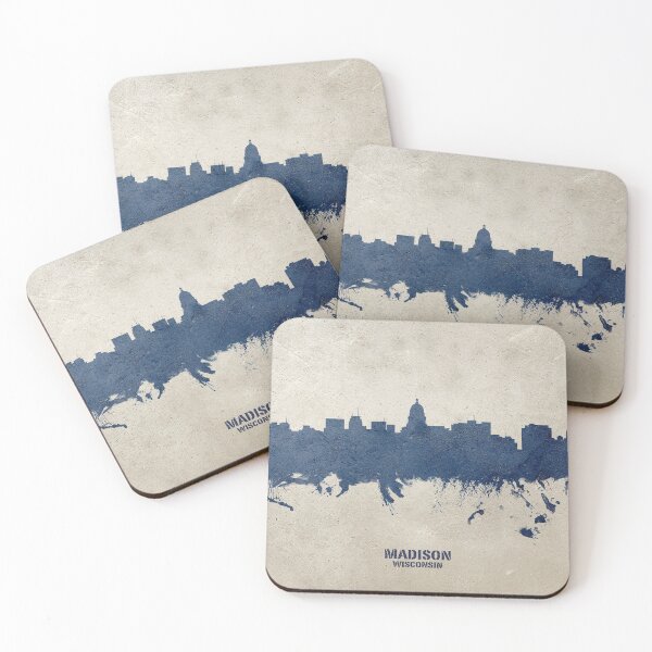 Item preview, Madison Wisconsin Skyline designed and sold by ArtPrints.