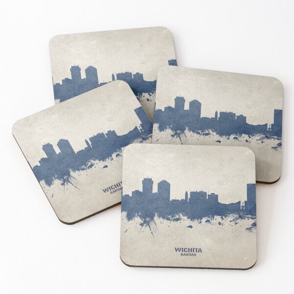 Item preview, Wichita Kansas Skyline designed and sold by ArtPrints.