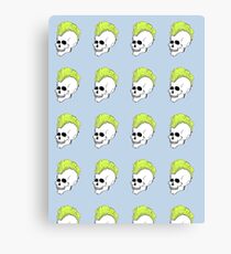 Punk Skull Canvas Print