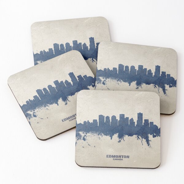 Item preview, Edmonton Canada Skyline designed and sold by ArtPrints.