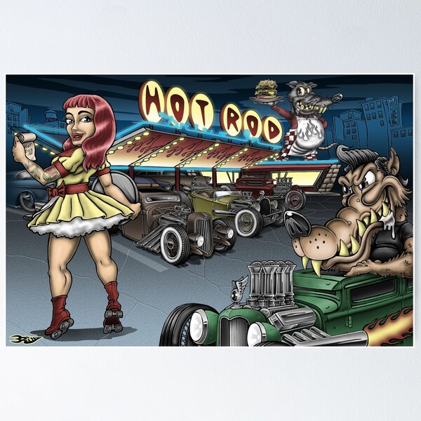 Kustom Kulture Wall Art for Sale | Redbubble