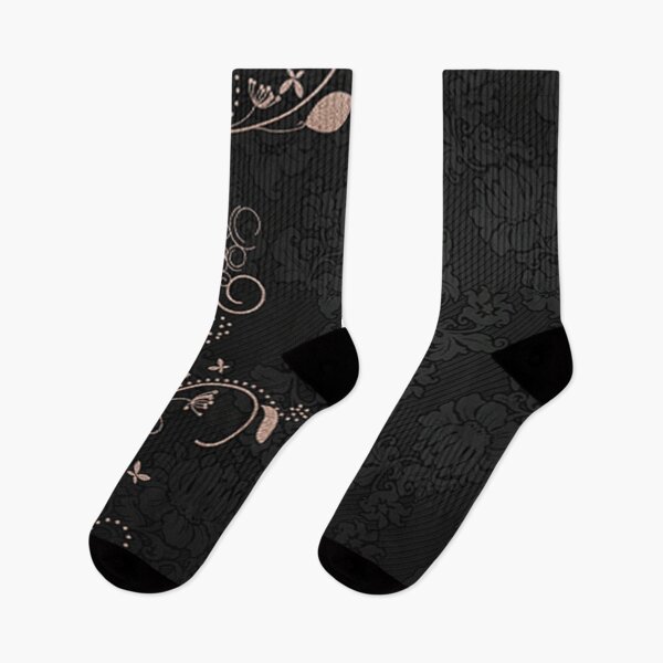 Item preview, Beautiful Black Scroll & Floral Graphic Design: Home Decor, Apparel, Masks & Gifts designed and sold by tamdevo1.