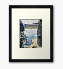 Mountain Lake Framed Print