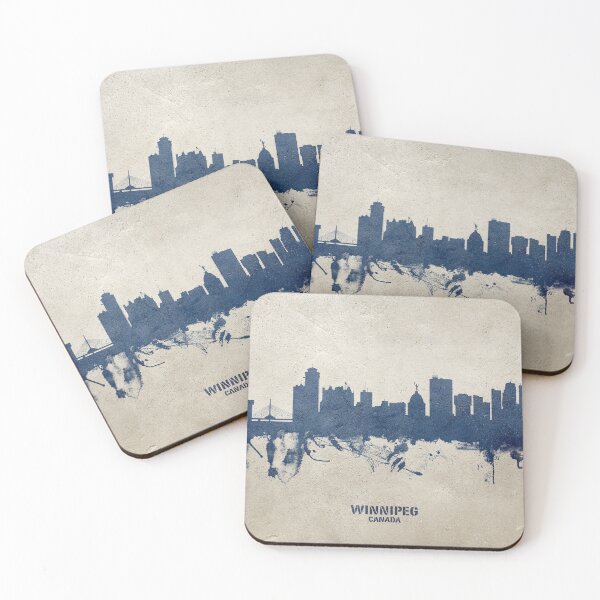Item preview, Winnipeg Canada Skyline designed and sold by ArtPrints.