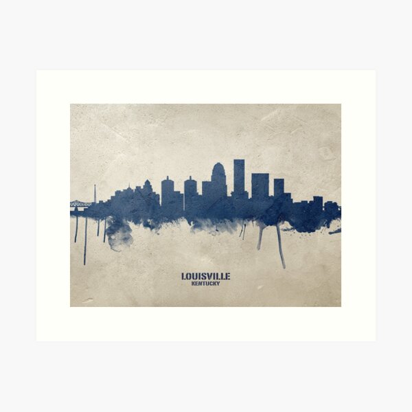 Item preview, Louisville Kentucky Skyline designed and sold by ArtPrints.