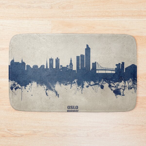 Item preview, Oslo Norway Skyline designed and sold by ArtPrints.