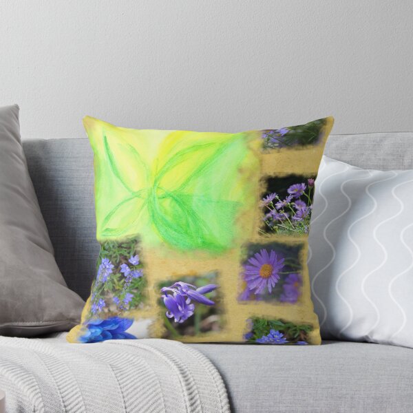 Item preview, Collage of Butterfly and flowers designed and sold by wovenbright.