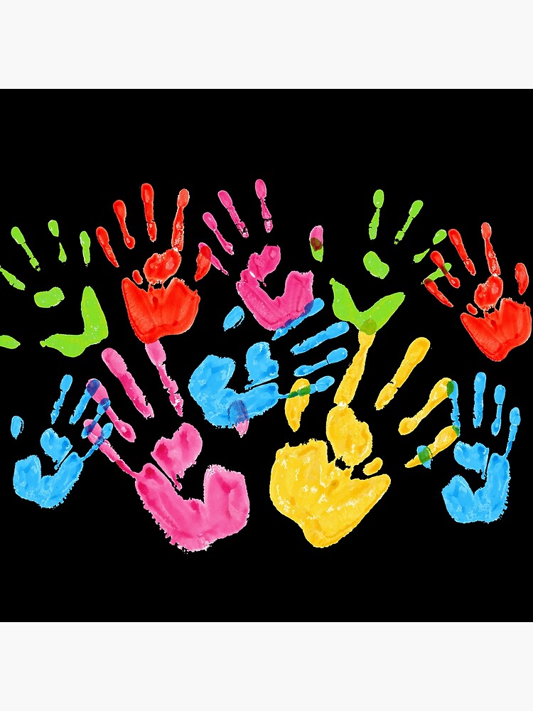 children-handprint-poster-for-sale-by-artvia-redbubble