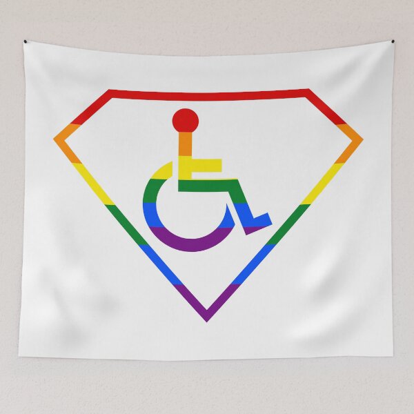 Item preview, Super Wheelchair PRIDE designed and sold by Lence Printing.