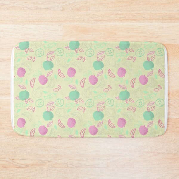 Item preview, Spring Coloured Apple repeat pattern designed and sold by RosalieReeves.