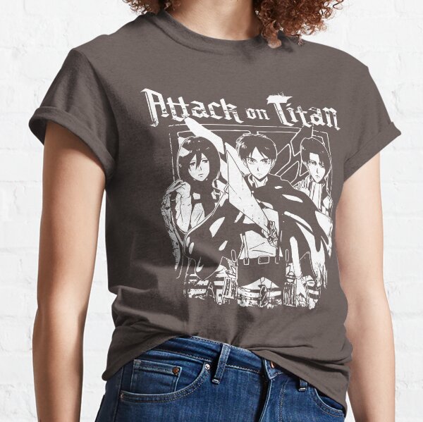 Attack on Titan Trio Crests Classic T-Shirt
