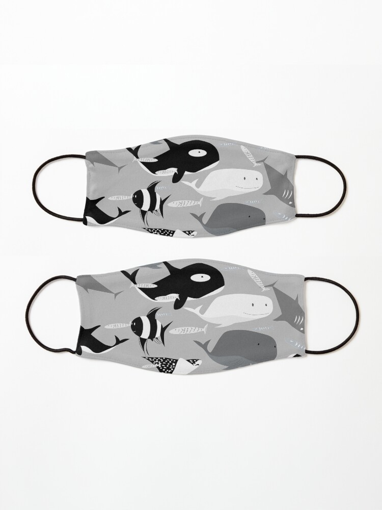 Alternate view of ocean creatures Mask