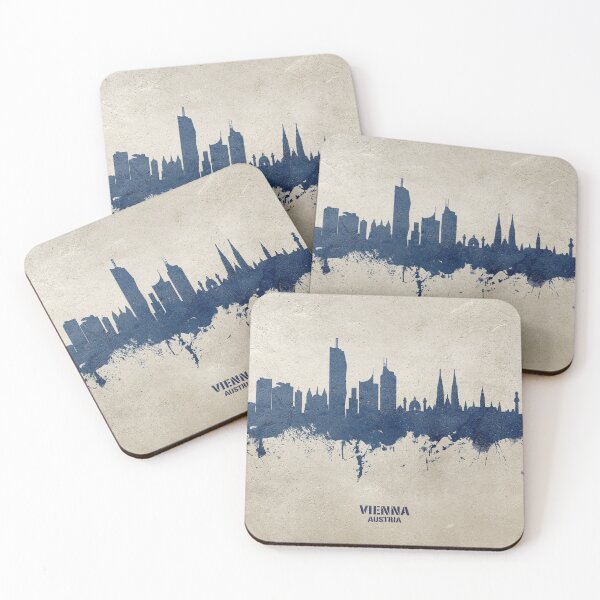 Item preview, Vienna Austria Skyline designed and sold by ArtPrints.