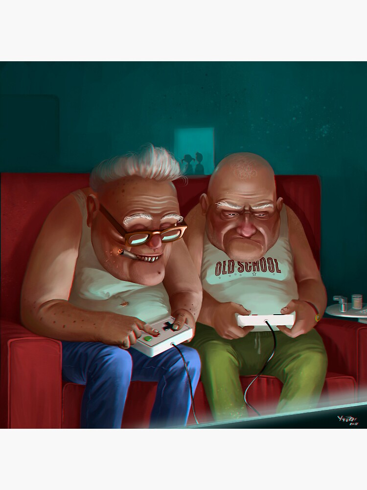 Old Gamers by Uzhazz