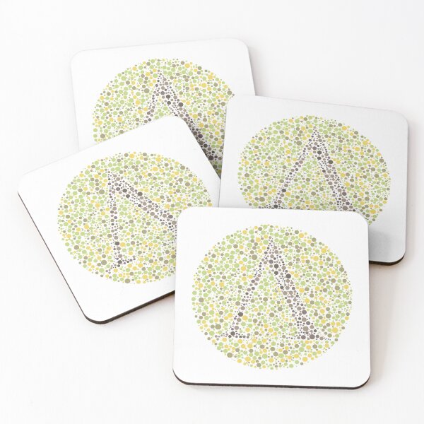Item preview, Lambda Greek Letter Eye Test Circle designed and sold by Cornea-Designs.