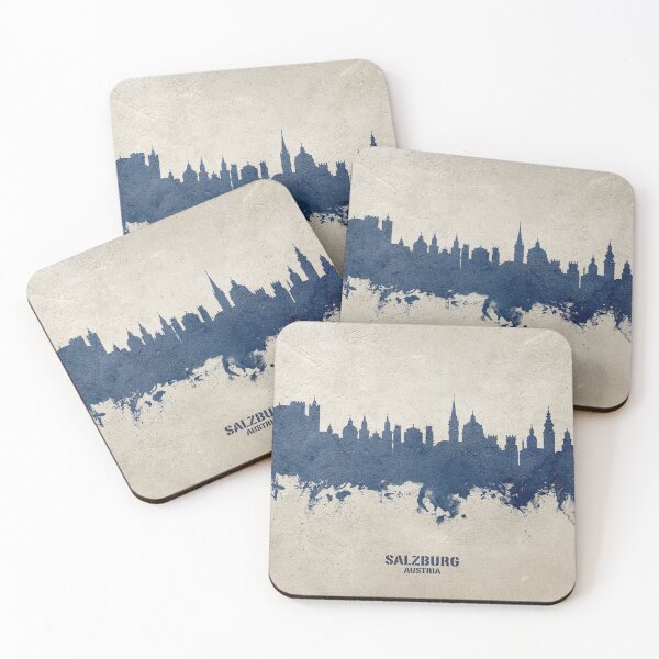 Item preview, Salzburg Austria Skyline designed and sold by ArtPrints.