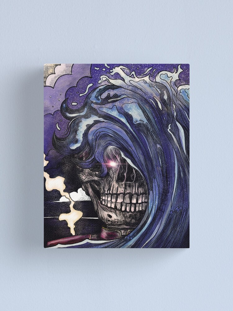 Alternate view of erase. Canvas Print