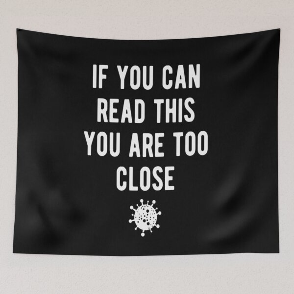 Item preview, If You Can Read This You're Too Close designed and sold by CatMonkStudios.