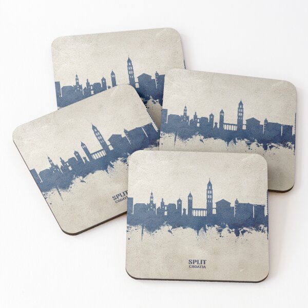 Item preview, Split Croatia Skyline designed and sold by ArtPrints.