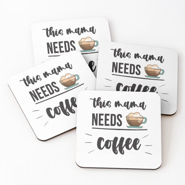Item preview, This Mama Needs Coffee: Funny Sarcastic Coffee Lover designed and sold by Tweizy.