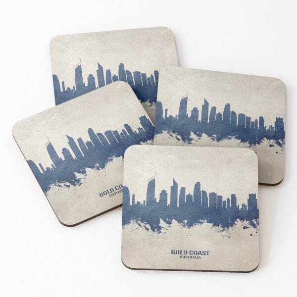 Item preview, Gold Coast Australia Skyline designed and sold by ArtPrints.