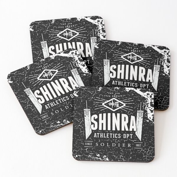 Item preview, SHINRA Athletics - Soldier. Final Fantasy 7 VII Fitness Gym Design Grunge Health Goth designed and sold by Be More Shonen |  Chris Minney.
