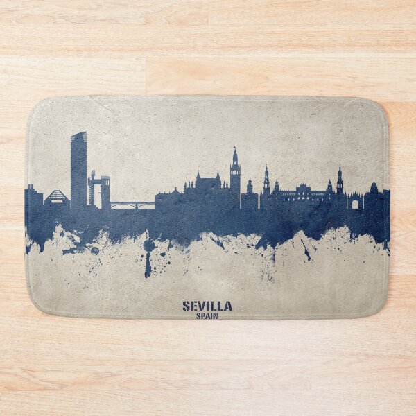 Item preview, Sevilla Spain Skyline designed and sold by ArtPrints.