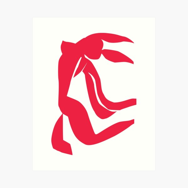 Item preview, Henri Matisse - The Flowing Hair - RED designed and sold by artswag.