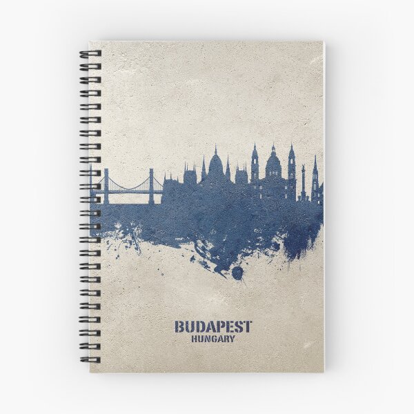 Artikelvorschau, Budapest Hungary Skyline entworfen und verkauft von ArtPrints.