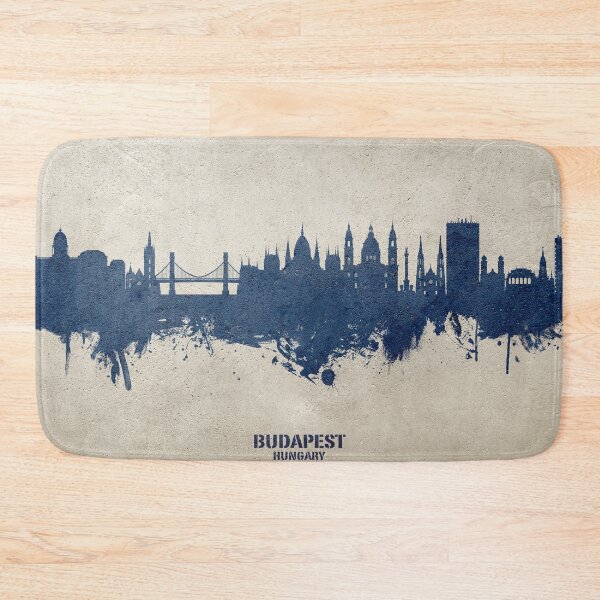 Item preview, Budapest Hungary Skyline designed and sold by ArtPrints.