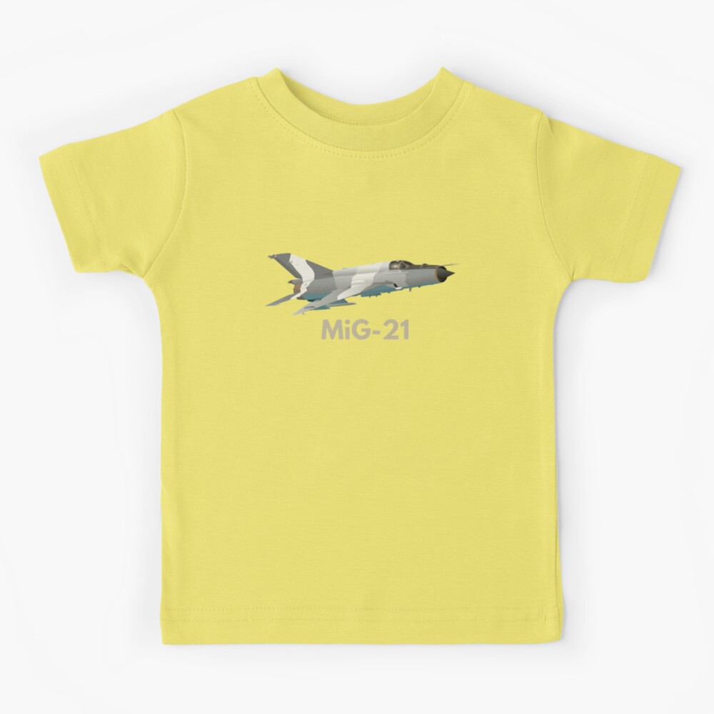 The MiG-21 Kids T-Shirt for Sale by rogue-design