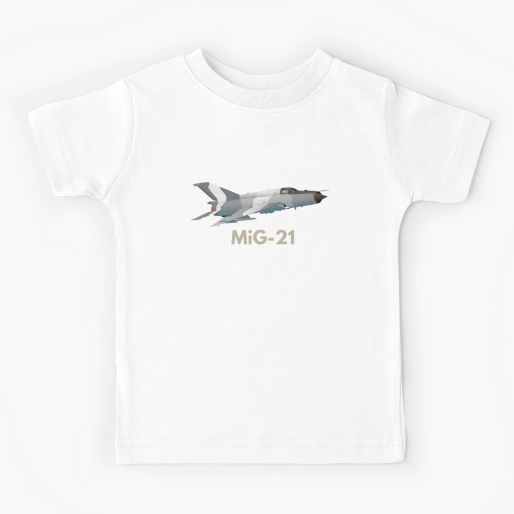 The MiG-21 Kids T-Shirt for Sale by rogue-design