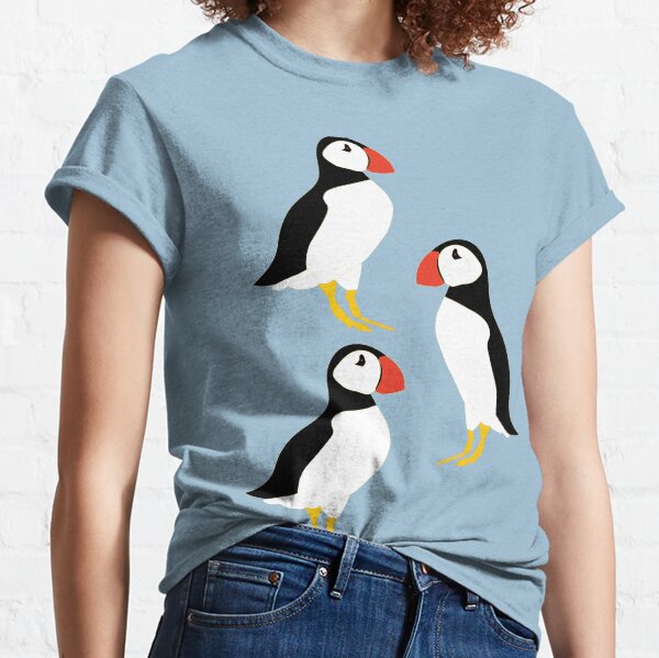 Northumberland Puffin Trio Classic T-Shirt