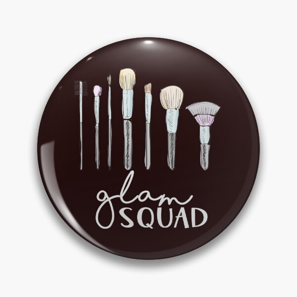 Item preview, Top Makeup Brush Set Glam Squad gift design designed and sold by LGamble12345.