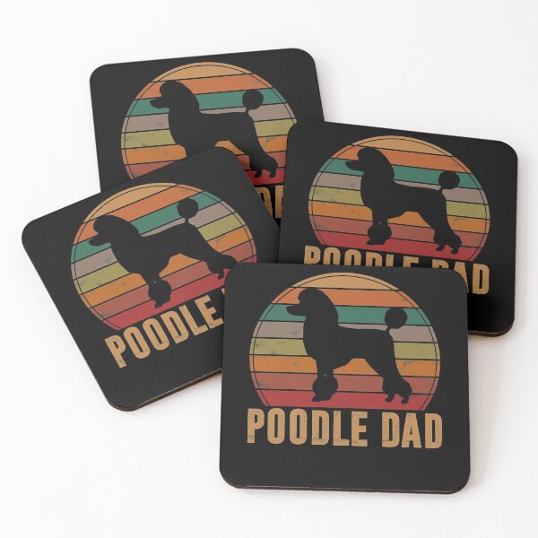 Item preview, Retro Poodle Dad Gift Dog Owner Pet Poodle Father  designed and sold by Nikolaienko Artem.