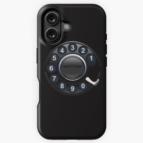 Vista previa del artículo con la obra «Estuche / almohada / bolso de mano retro del hogar de iPod / iPhone 4 del teléfono rotatorio», diseñado y vendido por CroDesign.