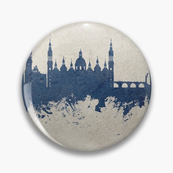 Item preview, Zaragoza Spain Skyline designed and sold by ArtPrints.