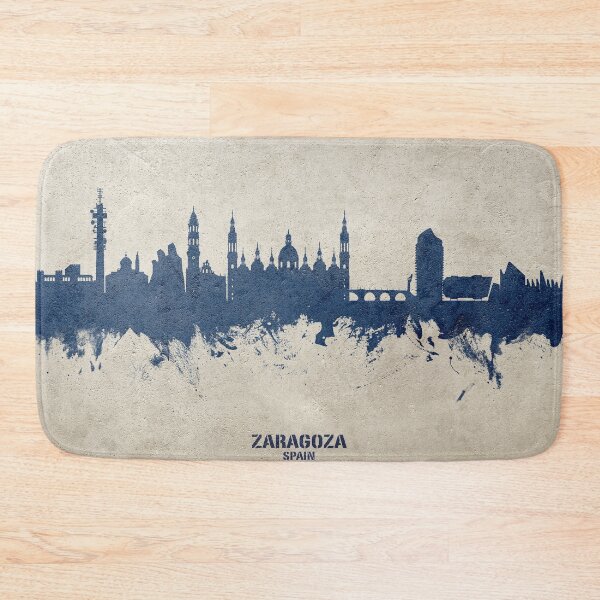 Item preview, Zaragoza Spain Skyline designed and sold by ArtPrints.